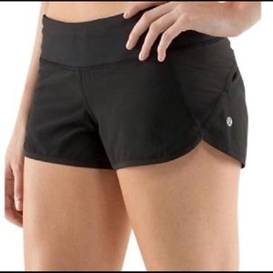 Size 2 lululemon speed up running short